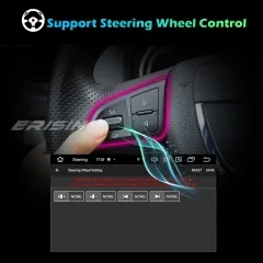 Erisin ES7941U 7" HD Double Din Android 9.0 Car Stereo GPS Satnav WiFi TPMS DAB+ Radio DVR DTV-IN OBD2 4G