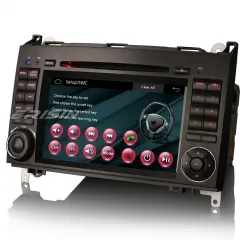 Erisin ES7200B Car DVD Stereo GPS Radio Sat Nav Head Unit for Mercedes-Benz A/B Class Sprinter Vito Viano VW Crafter Bluetooth 3G Can-bus