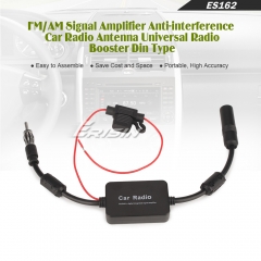 Dual Fakra to Din FM AM Car Radio Adapter - Splitter Stereo Converter  Signal Booster Amplifier Compatible with A3 A4 VW