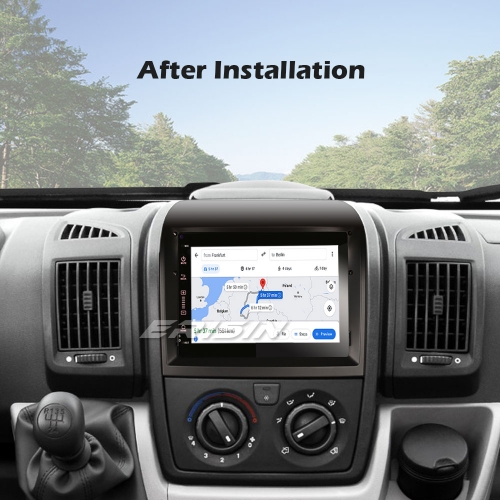 Autoradio Erisin Android 14 Per Fiat Ducato: 7 Pollici, CarPlay Wireless, GPS E DSP 8-core