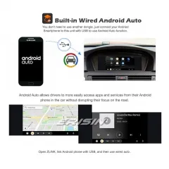 Erisin ES3660B 8.8" Android 11 Car Stereo GPS Sat Nav for BMW 3er E90 E91 E92 E93 5er E60 E61 6er E63 E64 DAB+ CarPlay WiFi Bluetooth 64GB DAB+ TPMS