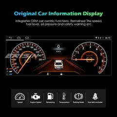 Erisin ES3660B 8.8" Android 11 Car Stereo GPS Sat Nav for BMW 3er E90 E91 E92 E93 5er E60 E61 6er E63 E64 DAB+ CarPlay WiFi Bluetooth 64GB DAB+ TPMS