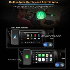 Erisin ES8552V 9 Inch Android 12 DAB+ Car Stereo GPS Radio for VW Crafter ŠKODA Yeti Amarok Caddy Polo Bluetooth 5.0 CarPlay Android Auto WiFi 64GB