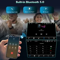 Erisin ES5767BN 8-Core 4GB+64GB DAB+ Android 14 Car Stereo Sat Nav GPS for BMW 3 Series E90 E91 E92 E93 CarPlay Android Auto BT DAB+ Canbus DSP WiFi