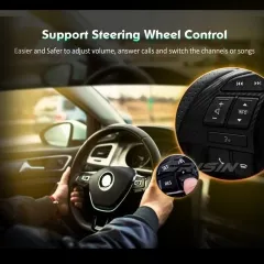 Erisin ES5767BN 8-Core 4GB+64GB DAB+ Android 14 Car Stereo Sat Nav GPS for BMW 3 Series E90 E91 E92 E93 CarPlay Android Auto BT DAB+ Canbus DSP WiFi