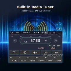 Erisin ES8527S Android 13 DAB+ Car Stereo GPS Radio for SKODA Octavia MK III 9" IPS BT 5.0 Wireless CarPlay Android Auto WiFi DVR 8-Core 4GB+64GB