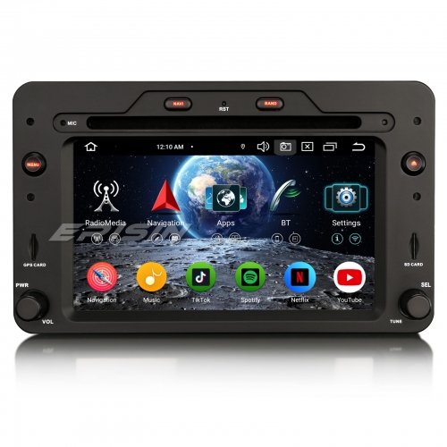 Erisin ES6720RN 8-Core 64GB Android 14 DAB+ Car Stereo GPS Sat Nav DVD Player for Alfa Romeo 159 Sportwagon Brera BT 5.0 CarPlay Android Auto WiFi IPS