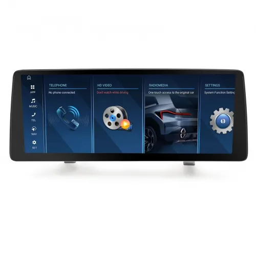 ES4792C Qualcomm 8-Core 8GB+128GB 12.3" Android 14 Car Stereo GPS Satnav for BMW 3 Series E90 E91 E92 E93 CCC BT 5.1 IPS CarPlay Android Auto iDrive