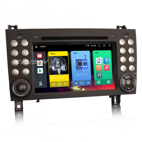 Erisin ES8940S 8-Core Android 14 Car Stereo GPS SatNav Radio for Mercedes-Benz SLK Class R171 W171 SLK200 DAB+CarPlay Bluetooth 4GB+64GB