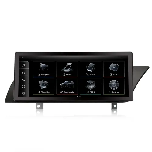 Erisin ES3974AR 8-Core 4GB+64GB 10.25" Android 14 Car Stereo GPS SatNav Radio for Audi A4/A5/B8/S4/S5 Bluetooth 5.1 IPS CarPlay Android Auto DAB+ DSP
