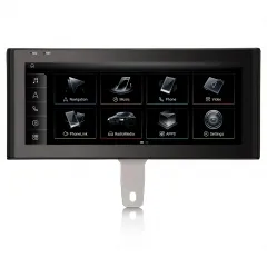 Erisin ES3973Q 8-Core 4GB+64GB 10.25" Android 14 Car Stereo GPS SatNav for Audi Q3 2013-2016 Support BT 5.1 IPS CarPlay Android Auto DAB+ DSP Canbus