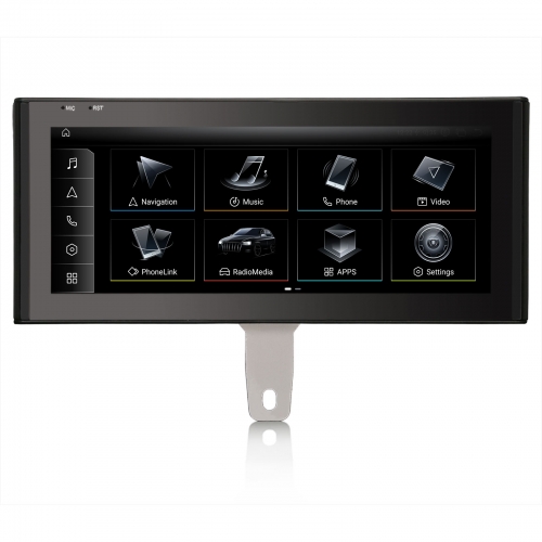 Erisin ES3973Q 8-Core 4GB+64GB 10.25" Android 14 Car Stereo GPS SatNav for Audi Q3 2013-2016 Support BT 5.1 IPS CarPlay Android Auto DAB+ DSP Canbus