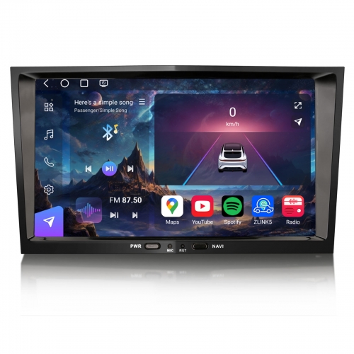 Erisin ES9008P 8" 8-Core 8GB+128GB Android 14 Car Stereo GPS Sat Nav for Vauxhall Antara Astra H Corsa C/D Meriva Signum DAB+CarPlay Android Auto WiFi