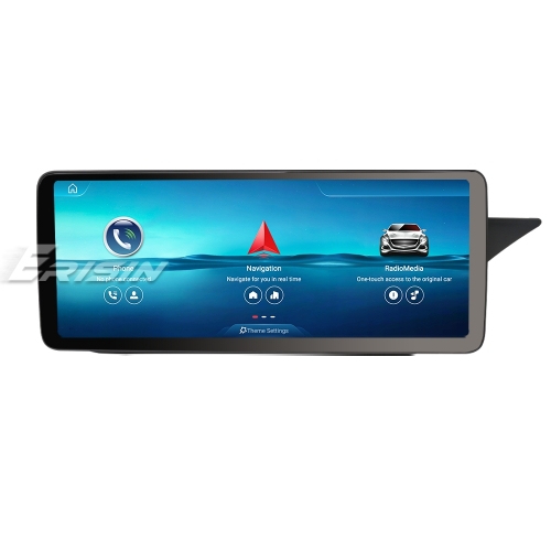 Erisin ES47E45R Qualcomm 8-Core 8GB+128GB 12.3" Android 14 Car Stereo Satnav for Mercedes Benz E-Class W212 S212 NTG 4.5 BT IPS CarPlay Comand 4G DSP