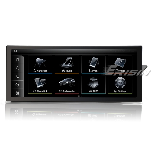 Erisin ES4774AR Qualcomm 8-Core 8GB+128GB 12.3" Android 14 Car Stereo Satnav for Audi A4 B8 S4 RS4 A5 S5 RS5 BT IPS CarPlay MMI Low-Configuration