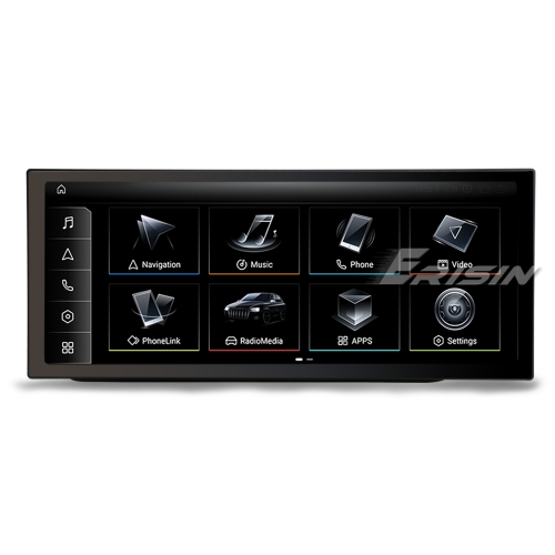 Erisin ES4775QR 12.3" Qualcomm 8-Core 8GB+128GB Android 14 Car Stereo Satnav for Audi Q5 BT IPS CarPlay Android Auto MMI DSP Wifi Low-Configuration