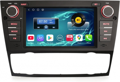 Erisin Qualcomm ES6667B 4G+64GB 7" 8-Core Android 14 Car Stereo GPS Sat Nav for BMW 3 Series M3 E90 E91 E92 E93 DAB+ CarPlay Android Auto BT DSP WiFi