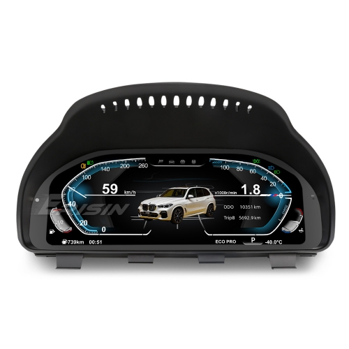 Erisin ES4815B 12.3" Car LCD Dashboard Digital Gauge Cluster for BMW 5/6/7 Series F07 F10 F11 F06 F12 F01 F02 F03 F13 X3 X4 X5 X6 HD LCD Screen 5-UI