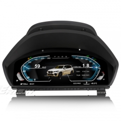 Erisin ES4813B 12.3 Inch Car LCD Dashboard Digital Gauge Cluster for BMW 3 Series F30 F31 F34 4 Series F32 F33 F36 SWC HD LCD Screen Plug & Play 5-UI