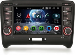 Erisin ES5577A 8-Core 4+64GB Android 16 Car Stereo GPS Satnav Radio for AUDI TT MK2 7 Inch Radio BT 5.0 Wireless CarPlay Android Auto WiFi DSP Canbus
