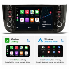 Erisin ES6561P 4+64GB Android 16 DAB+ Car Stereo GPS Satnav Radio for Fiat Grande Punto Linea 6.2" Touchscreen BT 5.0 Wireless CarPlay WiFi DSP CANbus