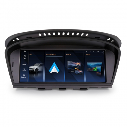 Erisin ES2460I Car Stereo CarPlay for BMW 3 Series E90 E91 E92 E93, 5 Series E60 E61, 6 Series E63 E64 CIC, GPS Sat Nav Android Auto Bluetooth iDrive