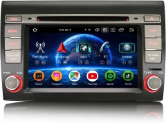 Erisin ES9171F 8-Core 8GB+128GB Android 16 Car Stereo GPS Sat Nav for Fiat Bravo 2007-2014, 7" Car DVD Player DAB+ CarPlay Bluetooth Wifi 4G IPS DSP