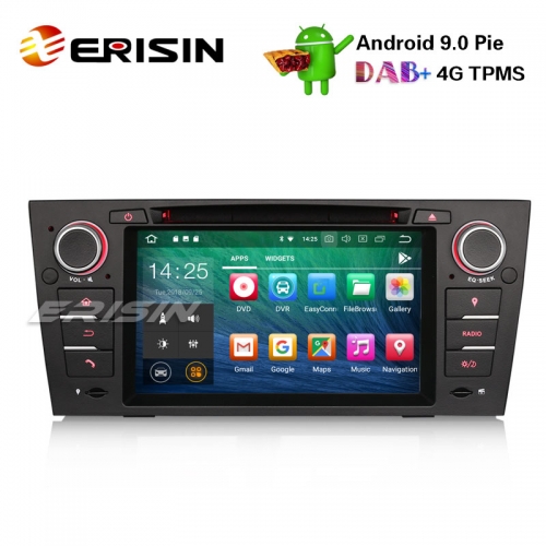 Erisin ES4867B 7" Android 9.0 Autoradio GPS DAB + Wifi Bluetooth CD BMW 3er Reihe E90 E91 E92 E93 M3