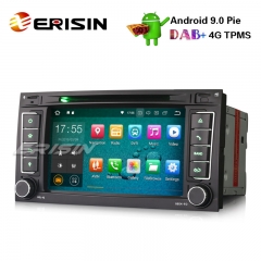 Erisin ES4856T 7" Android 9.0 Auto Stereo GPS Wifi TPMS Sat Nav DVD DAB + Für VW T5 Multivan Touareg