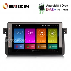 Erisin ES2896B 9" Autoradio Android 8.1 DAB+ GPS DVB-T2 Wifi BMW 3er E46 318 320 M3 Rover 75 MG ZT