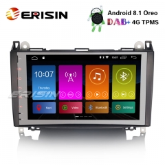 Erisin ES2892B 9" Android 8.1 DAB+GPS Autoradio Mercedes A/B Klasse Sprinter Viano Vito Wifi BT