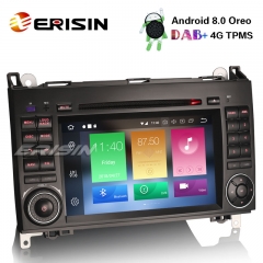 Erisin ES7472B 7" Android 8.0 Car Stereo GPS DAB+ 4G DVD Mercedes Benz A/B Class Sprinter Vito Viano
