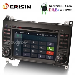 Erisin ES7472B 7" Android 8.0 Car Stereo GPS DAB+ 4G DVD Mercedes Benz A/B Class Sprinter Vito Viano