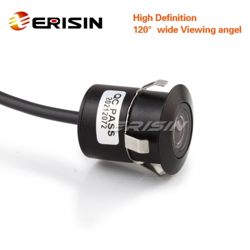 Erisin ES588 170 View Angle HD 16.5mm Mini Color CMD Car Rear View Parking Camera