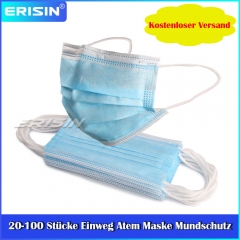 20-100 pcs ES123 Anti-Dust Anti-Virus Haze Face Mouth Mask Disposable Facial Protective Mask