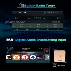Erisin ES3099S DSP DAB + Android 10.0 GPS Autoradio CarPlay Wifi OBD Canbus für Mercedes-Benz SMART