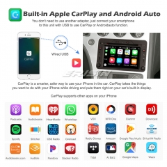 Erisin ES8720R 8-Kern Android 10.0 DAB+ DSP Autoradio CarPlay OBD Bluetooth Canbus DVB-T2 DVD RDS GPS SWC Für Alfa Romeo Brera Spider 159 Sportwagon