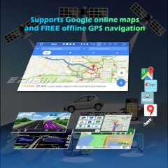 Erisin ES8734R 8-Kern 4GB RAM Android 10.0 DAB+DSP Autoradio CarPlay OBD GPS SWC DVB-T2 Bluetooth RDS DVR Navi TPMS Für Toyota RAV4