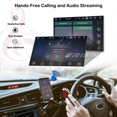 Erisin ES8543M 8-Kern 4GB+64GB Android 11.0 Autoradio GPS CarPlay Android Auto WiFi DAB+ Bluetooth OBD2 Navi USB DTV Für Porsche Macan