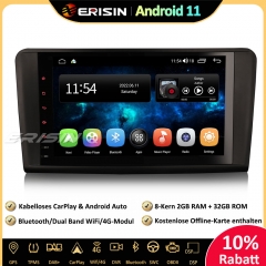 Erisin ES4194L 9 inch 8-Core Android 11 Car Stereo Sat Nav GPS CarPlay DAB+ DSP RDS FM Bluetooth For Mercedes Benz ML/GL-Class W164 X164