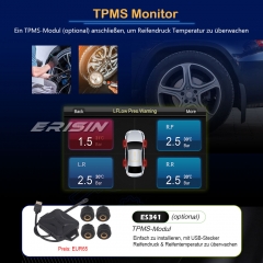 Erisin ES8527S 8-Zoll 8-Kern Android 12 Autoradio GPS CarPlay Android Auto DAB+ Navigation RDS OBD2 DSP SWC Wifi Für SKODA Octavia III