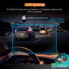 Erisin ES6735V 7 Zoll Android 13 Autoradio GPS Navigation Für VW Golf 5/6 Tiguan Passat B6 Polo Caddy T5 Touran Seat Skoda CarPlay Android Auto DAB+