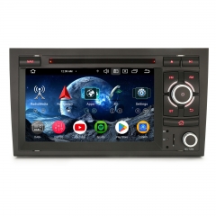 Erisin ES6728A 7 Zoll Android 14 Autoradio GPS Navigation Für Audi A4 S4 RS4 B9 B7 Seat Exeo CarPlay Android Auto DAB+ Canbus DSP IPS Touchscreen