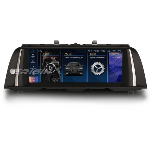 Erisin ES3310I 10.25" Android 13 Autoradio GPS Navigation für BMW 5er F10 F11 2010-2012 CIC System Unterstützt CarPlay Android Auto DAB+ Wifi Bluetoot