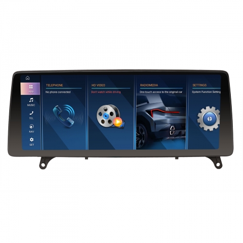 Erisin ES4770IL 12.3" Qualcomm Android 14 Autoradio mit GPS Navi CarPlay Android Auto WLAN 4G DAB+ DSP iDrive Canbus für BMW X5 E70 X6 E71 CIC System