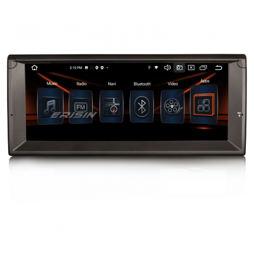 Erisin ES8503B 10,25 Zoll Android 14 Autoradio GPS CarPlay DAB+ Navi RDS CarPlay Canbus OBD2 TPMS Für BMW 5er E39 M5