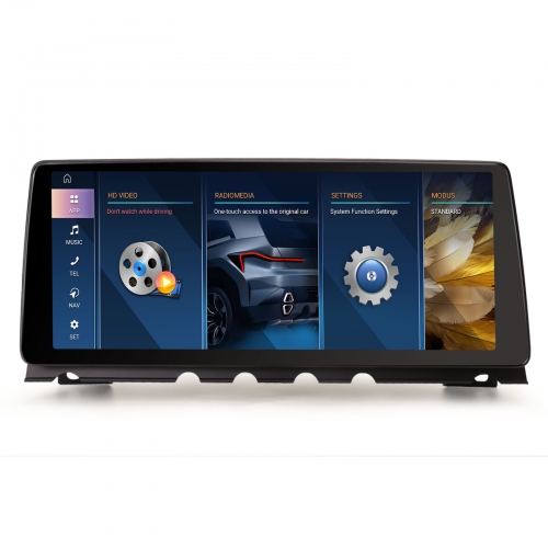 Erisin ES4701I 12.3" Qualcomm 8GB+128GB Android 14 Autoradio Bluetooth GPS Navi für BMW 7er F01 F02 2009-2012 CIC CarPlay Android Auto DAB+ DSP