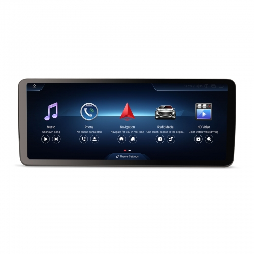 ES47GA50 12,3" Qualcomm 8GB+128GB Android 15 Autoradio GPS For Mercedes A Class W176 GLA X156 CLA C117 NTG 5.0/5.1/5.2 CarPlay Android Auto