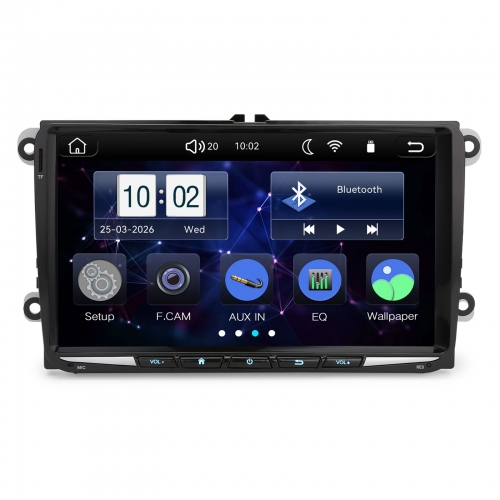 Erisin ES691V 9 Inch Linux DAB+ Autoradio For VW Crafter Polo 6R Amarok Caddy Transporter T6 Skoda Yeti GPS Navigation Wireless CarPlay & Android Auto