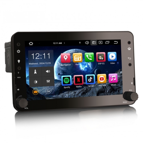 Erisin ES8520R 8-Core Android 16 Car Stereo Sat Nav Bluetooth 5.0 GPS CarPlay DAB+ DSP RDS FM For Alfa Romeo Spider 159 Sportwagon Brera
